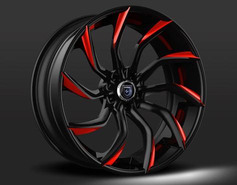 Custom - Black and Red Finish. Jeep Rims, Custom Wheels Cars, Falken Tires, Truck Rims, Instagram Profil, Car Wheels Rims, Dream Cars Jeep, Rims And Tires, Rims For Cars