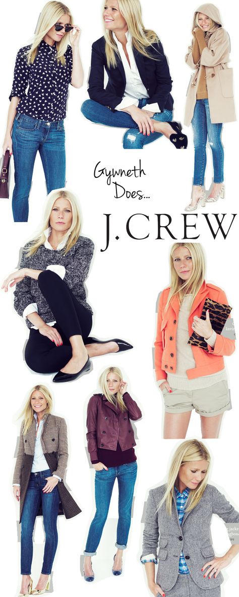 J Crew Style Summer, Jcrew Style, Jcrew Style Inspiration, J Crew Lookbook, J Crew Outfits, J Crew Style, Estilo Preppy, Gwyneth Paltrow, Fashion Mode