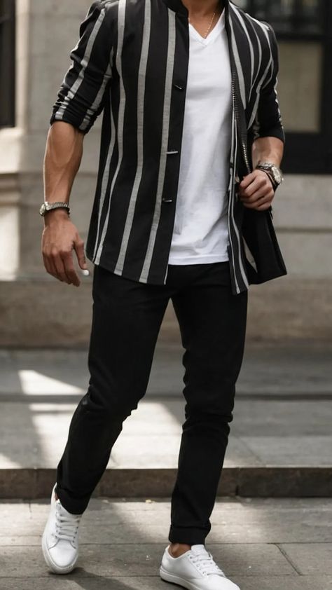 Men’s Concert Outfit, Stylish Casual Outfits For Men, Mens Clothing Ideas, Monday Morning Meeting, Casual Outfits For Men, Black Tie Outfits, Ideas For Autumn, Latest Clothes For Men, Black Tie Wedding Guests