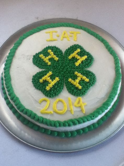 4H cake 4-h Poster Ideas, County Fair Projects, Spritz Cookie Recipe, Cake Classes, Spritz Cookies, Fair Projects, Cake Decorating Designs, Dream Cake, Poster Ideas