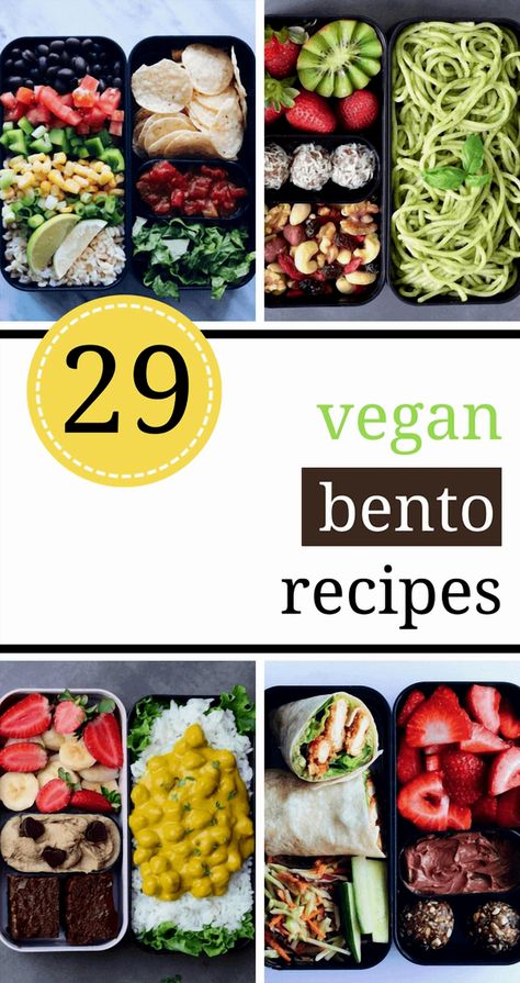 Are you eager to transform your lunchtime into a feast of plant-based delights? Explore these 29 irresistible vegan bento box ideas that offer both health and satisfaction in every bite. Ideal for work or school, these inventive combinations are bursting with colorful veggies, wholesome grains, and tantalizing sauces. Whether you're a vegan veteran or just beginning to explore plant-based meals, these bento boxes will spark your culinary imagination and keep your palate pleased. Prepare to indulge in a nutritious lunch that's as visually stunning as it is delectable! Vegan Bento Box Ideas, Vegan Bento, Bento Box Ideas, Kotak Bento, Vegan Lunch Box, Recipes For Lunch, Lunch Bento, Bento Lunches, Ideas Lunch