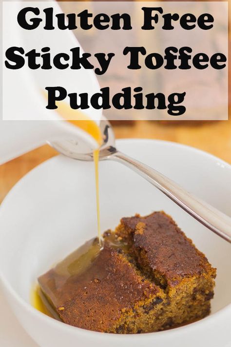 Here, the classic, indulgent British pudding favourite has been given a makeover as a gluten free sticky toffee pudding. A lower calorie cake base, with the option of a sweet and decadent toffee sauce topping, or alternative fat free yogurt one. Go on, you know you want to! #neilshealthymeals #recipe #dessert #glutenfree #toffee Sticky Toffee Pudding Cake, British Pudding, Delicious Holiday Desserts, Easy Holiday Desserts, Toffee Sauce, Gluten Free Christmas, Toffee Pudding, Sticky Toffee Pudding, Sticky Toffee