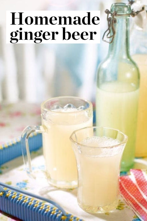 There’s nothing like a tall glass of ginger beer on a hot day. And, homemade ginger beer is even better. If you're into mocktails, coolers, iced teas and soda floats, head to our site for recipes. Ginger Beer Mocktail Recipe, Ginger Beer Drinks, Homemade Ginger Beer, Ginger Beer Recipe, Soda Floats, Spiritual Event, Homemade Lemonade, Delicious Magazine, Mocktail Recipe