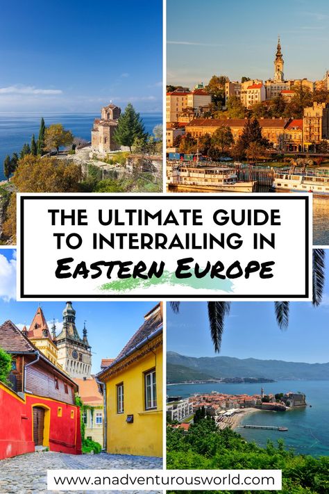 Interrail Itinerary, Eastern Europe Travel, Travel Route, East Europe, Voyage Europe, European Vacation, Europe Travel Destinations, Amazing Adventures, Eastern Europe