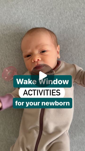 Newborn Wake Windows, Eat Play Sleep Routine, Wake Windows, Newborn Activities, Baby Routine, Newborn Baby Tips, Newborn Mom, Baby Life Hacks, Baby Facts