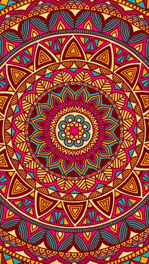 Big Mandala Art, Mandala Art Rangoli, Mandala Wallpaper Pattern, Mandala Background Wallpapers, Mexican Color Palette, Modern Indian Restaurant, Mandala Wallpapers, Ancient Egypt Crafts, Mandala Mirror