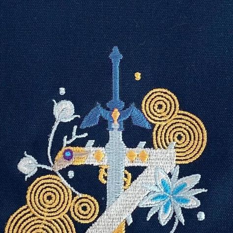 eori-namo on Instagram: "파우치 #thelegendofzelda #tearsofthekingdom" Legend Of Zelda Embroidery, Zelda Embroidery, Diy Hand Embroidery, Clothes Embroidery Diy, Cute Embroidery, Shirt Embroidery, Embroidery On Clothes, Drawing Projects, Hand Embroidery Art