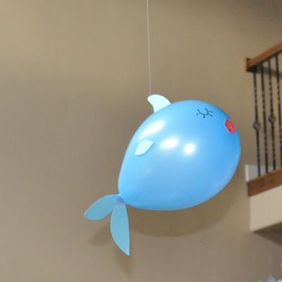 My daughter wanted a “Fish” themed birthday party this year. We made fish balloons for the decor. It was very easy to cut the fins & lips ... Fish Balloons, Balloon Fish, Fishing Theme Party, Fishing Themed Birthday Party, Sea Party Ideas, Fishing Birthday Party, Ballon Party, One Fish Two Fish, Fishing Party