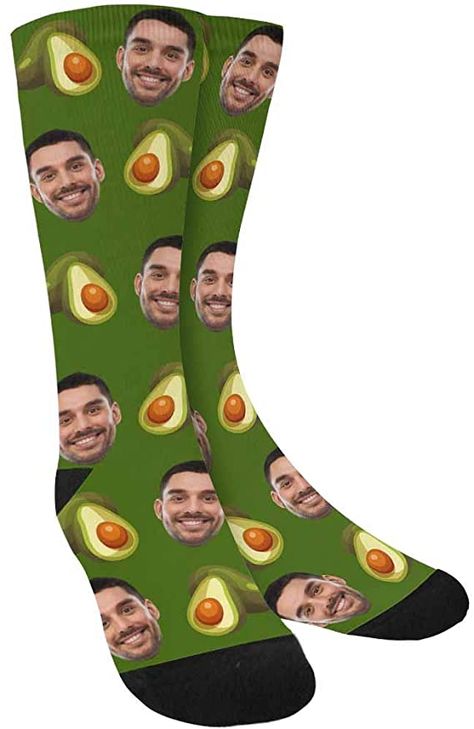 Amazon.com: Custom Faces Print Sublimated Crew Socks Funny Design Photo Socks Socks Ideas, Socks Funny, Love Your Family, Custom Socks, Funny Socks, Design Photo, Fashion People, Dog Photos, S Star