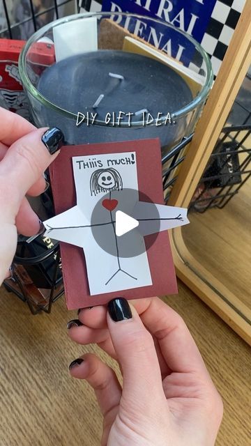 How To Make A Gift Card, Diy Gift Cards Ideas Crafts, Cool Cards Diy, Diy Gifts For Grandparents, Gift Cards Ideas, Gift Instagram, Gift For Artist, Grandparenting, Gift For Grandparents