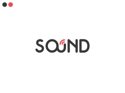 Sound Studio Logo, Audio Video Logo, Sound Typography, Sound Logo Design, Voice Logo, Logo Sound, Music App Design, Sound Logo, Idea Logo