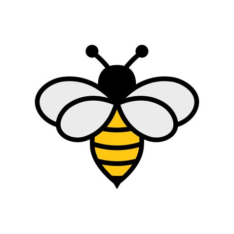 Bee Vector, Logo Bee, Bee Icon, Bee Clipart, Pet Logo Design, The Bee, Animal Logo, Free Logo, Free Svg