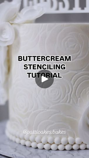 29K views · 1.6K reactions | STENCILING 101 👇👇

Here are my steps for creating the perfect buttercream stencil:

1. Make sure your cake is fully set and the buttercream nice and chilled. You can use the freezer to save time but I prefer a longer time in fridge just to reduce chances of condensation.

2. Rub vegetable shortening on the entire backside of the stencil. This will not only help the stencil stick closely to the side of the cake, but also help prevent the base buttercream from pulling up with the stencil.

3. Apply buttercream to the entire stencil design and slowly and evenly scrape away the excess until a thin even layer remains.

4. Keep your scraper angled closely to the cake to reduce the risk of catching and bending any edges of the stencil design.

5. Apply any glitter o Vegetable Shortening, Cake Hacks, Cake Stencil, Stencil Design, Rose Cake, Cake Videos, Stenciling, Shortening, Cake Tutorial