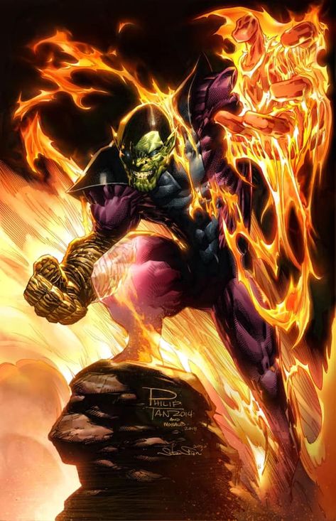 Fantastic Four Villains, Super Skrull, Foto Top, Comic Company, Comic Villains, Marvel Characters Art, Avengers Comics, Marvel Villains, Marvel Fan Art