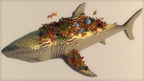 Minecraft Underwater, Lego Animals, Minecraft Plans, Amazing Minecraft, Minecraft Survival, Minecraft Decorations, Live Coral, Minecraft Blueprints, Cool Minecraft