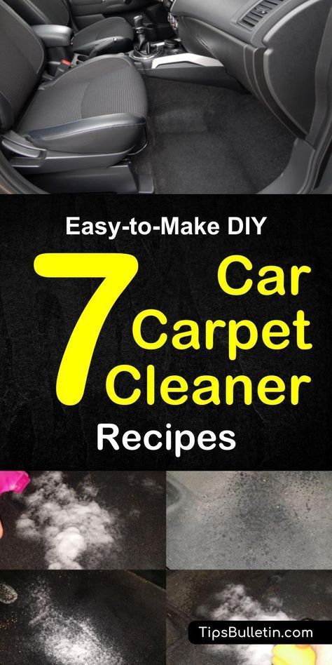 DIY carpet cleaning tips and cleaner recipes, including how to get tough stains out of floor mats. Multiple homemade cleaner recipes made of baking soda, vinegar and other home remedies. Lot's of car carpet cleaning tricks on how to get even difficult spots cleaned.#carcleaning #carcarpet #cleaner Diy Carpet Cleaning, Carpet Cleaning Tips, Homemade Cleaner, Carpet Diy, Car Carpet Cleaner, Clean Car Carpet, Baking Soda Vinegar, Cleaning Painted Walls, Deep Carpet Cleaning