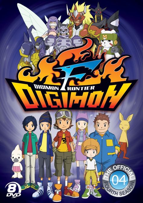 Digimon Frontier DVD Set and Volume 4 in September, Updated w ... Pokemon Vs Digimon, Digimon Seasons, Digimon Frontier, Digimon Tamers, Anime List, Digimon Digital Monsters, Plush Collection, Anime Head, Cartoon Cartoon