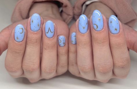 Zodiac Nails Aires Nail Designs, Aries Nail Ideas, Aries Zodiac Nails, Aries Nails Zodiac Signs, Aires Nails, Gemini Inspired Nails, Aries Nail Art, Aries Inspired Nails, Aries Nails Acrylic