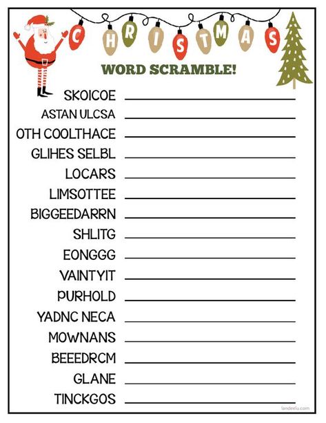 Christmas Word Scramble.pdf | Powered by Box Christmas Teacher Activities, Christmas Worksheets For Middle School, Christmas Worksheets For Teens, Christmas Unscramble Words, Christmas Printables Activities, Christmas School Activities, Christmas Activities For Teens, Christmas Worksheet, Christmas Eve Games