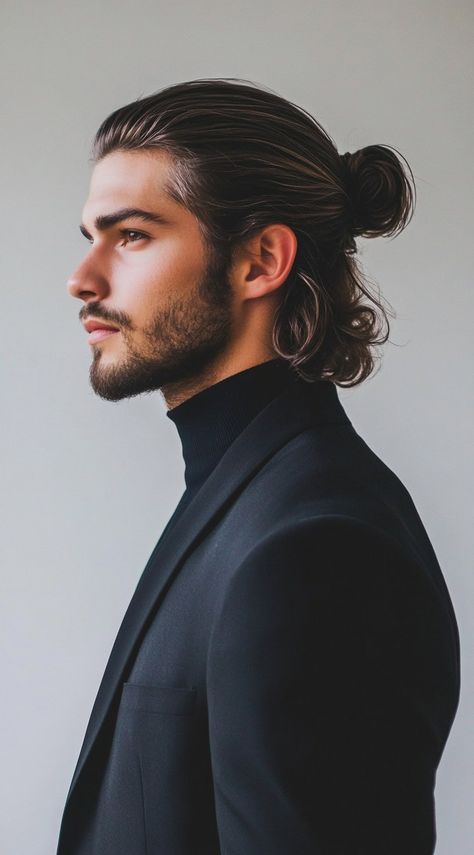 27 Formal Hairstyles for Men: Stylish Options to Impress at Any Event | LooksNiceOnMe Brush Back Hairstyles Men, Formal Hairstyles For Men, Hairstyles For Man, Beard Style For Men, Formal Hairstyles Men, Formal Hairstyle, Face Shape Hairstyles, Diamond Face Shape, Hair Styles Men