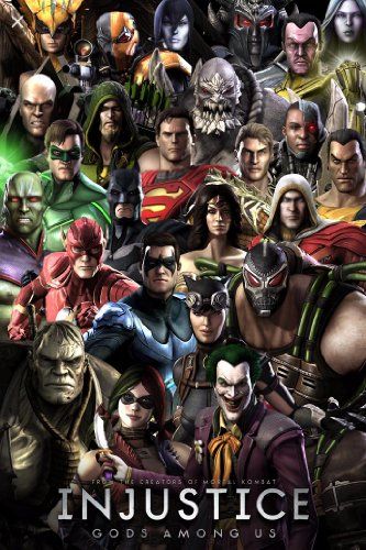 Injustice Game, Injustice Characters, Dc Injustice, Movie Character Posters, Injustice Gods Among Us, Store Merchandise, Game Posters, Anime Retro, Video Game Posters