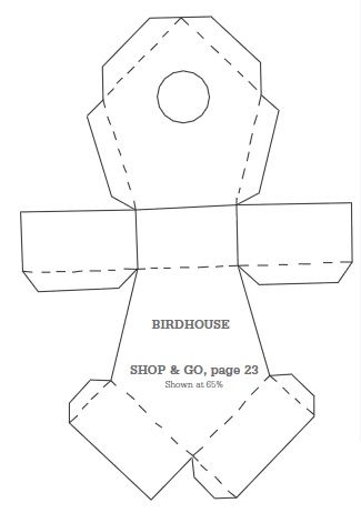 Birdhouse box template Paper Birdhouse Template, Birdhouse Template, Making Butterflies, Detailed House, 3d Paper Projects, Diy Mother's Day Crafts, Bird Template, Bird House Plans, Paper Layout