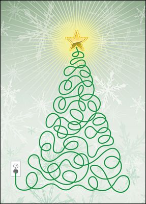 It's electric! Send a spark of holiday cheer with these Electrical Contractor Holiday Cards with a Christmas tree made out of cords. Construction Christmas Cards, Company Christmas Cards, Corporate Christmas Cards, Electrical Contractor, Diy Holiday Cards, Business Holiday Cards, Business Christmas, Christmas Tree Set, Xmas Deco