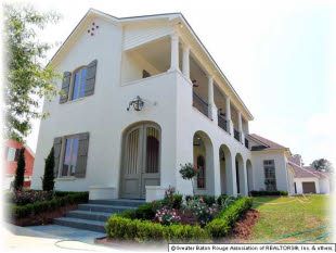 My next House...The Settlements at Willow Grove, Baton Rouge LA Mexican Haciendas, Willow Grove, House Inside, Spanish Colonial, Classic House, Curb Appeal, Exterior Design, Garden Landscaping, Interior And Exterior