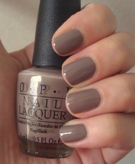 Coffee Nails Color, Opi Neutral, Taupe Nails, Opi Nail Polish Colors, Nail Vibes, Classy Nail, Breezy Style, Coffin Nails Matte, Beauty Pics