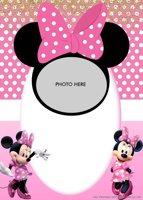 Get (FREE PRINTABLE) – Minnie Mouse’s Pink Bandana Birthday Invitation Templates #free #freeinvitation2019 #birthday #disney #invitations #invitationtemplates Free Printable Minnie Mouse, Minnie Birthday Invitations, Bday Decoration, Minnie Mouse Printables, Minnie Invitations, Minnie Mouse Party Decorations, Mickey Mouse Birthday Invitations, Minnie Mouse Birthday Invitations, Minnie Mouse Invitations