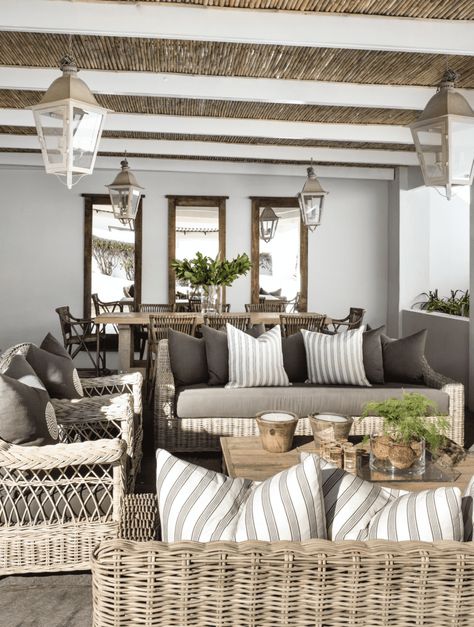 The Private House Company: An Unapologetic Celebration of Classic Sophistication - SA Decor & Design Bamboo Ceilings, Bamboo Furniture Design, Cheap Living Room Sets, Bamboo Ceiling, Bamboo Decor, Bamboo Poles, Private House, Living Room Remodel, Living Room Set