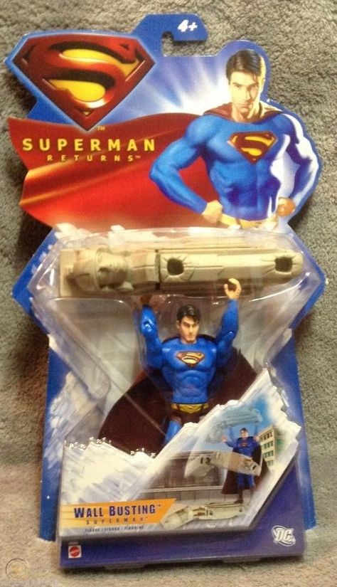 Superman Action Figure, Superman Returns, Six Flags, Hot Toys, Dc Universe, Captain America, Superman, Action Figure, Work Hard