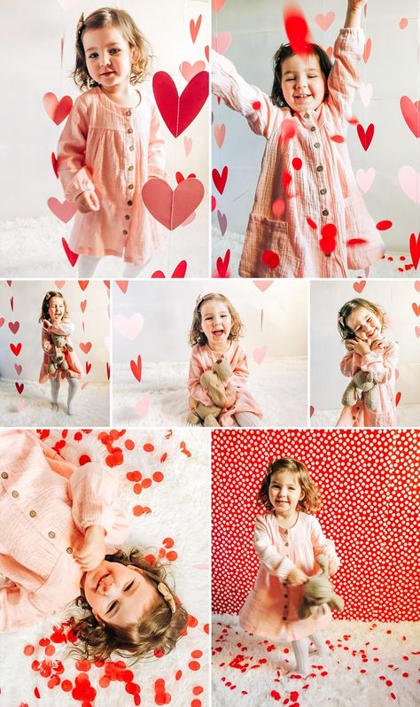 Valentines Day Mini Session Ideas, Valentines Mini Session, Valentines Photo Booth, Mini Session Ideas, Baby Holiday Photos, Valentines Diy Kids, Valentine Mini Session, Themed Photoshoot, Valentine Photo Shoot