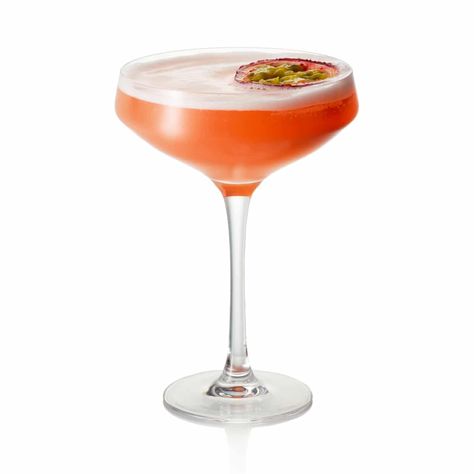 Jinjuu’s passionfruit martini. Passionfruit Martini, Fruit Martini, Ios Emojis, Bar Stuff, Vanilla Milkshake, Drink Recipes Nonalcoholic, Premium Vodka, Vanilla Syrup, Thirsty Thursday