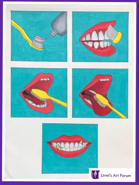 Sequence Drawing Ideas, Sequential Drawing Nift, Perspective Questions, Teeth Sketch, Sequential Drawing, Sequence Drawing, Divorce Cake, Industrial Sketch, Watch Concept