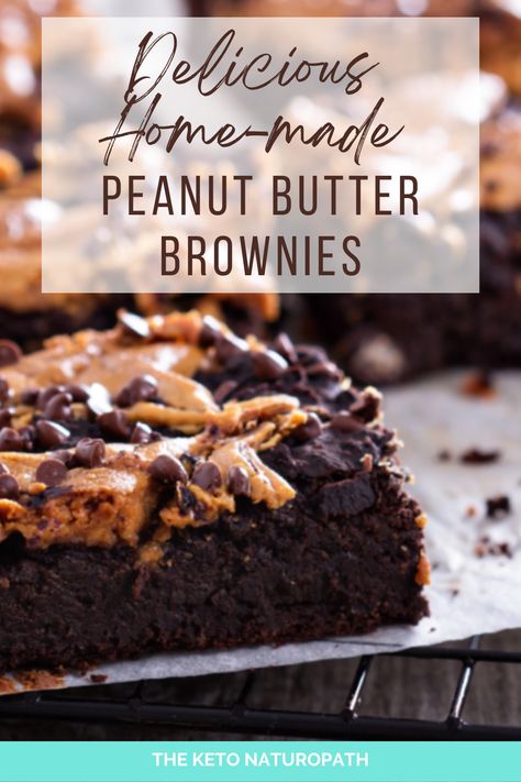 Indulging in delicious brownies while following a keto lifestyle? Yes, please! These easy keto peanut butter brownies are a delightful treat that will satisfy your sweet tooth without derailing your low-carb goals. Made with wholesome ingredients and topped with a luscious peanut butter layer, these brownies are sure to become a favorite. Let’s dive into the recipe! Keto Peanut Butter Brownies, Keto Peanut Butter, Butter Brownies, Delicious Brownies, Peanut Butter Brownies, Chocolate Protein Powder, Keto Lifestyle, Sugar Free Chocolate, Chocolate Protein