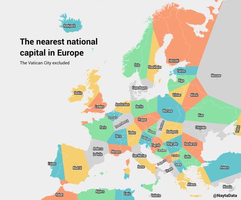 Voronoi Diagram, Planet Map, Economic Geography, Cartography Map, Map Of Europe, Preschool Activities Toddler, Europe Map, Fascinating Facts, Old Maps