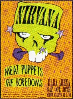 Nick Core, Meat Puppets, Alt Indie, 90s Indie, Tribe Called Quest, Gig Posters, Nirvana, Puppets, Art Inspo