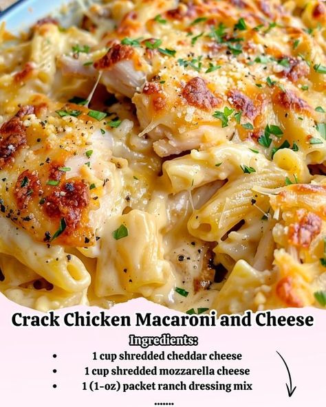 Chicken Macaroni And Cheese, Chicken Mac N Cheese, Chicken Macaroni, Macaroni Casserole, Elbow Macaroni, Macaroni Cheese, Cheese Recipe, Chicken Dishes Recipes, Easy Delicious Recipes