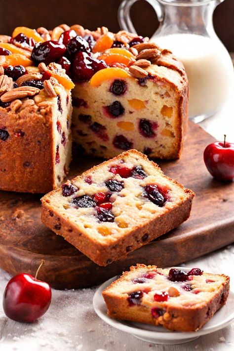 Old Fashioned German Fruit Cake Recipe

Ingredients

- 1 cup unsalted butter, softened
- 1 cup brown sugar, packed
- 1 cup granulated sugar
- 5 large eggs
- 2 cups all-purpose flour
- 1/2 teaspoon baking powder
- 1/2 teaspoon salt
- 1 teaspoon ground cinnamon
- 1/2 teaspoon ground nutmeg
- 1/2 cup candied citrus peel
- 1/2 cup chopped pecans
- 1/2 cup chopped walnuts
- 1/2 cup raisins
- 1/2 cup dried cherries
- 1/2 cup chopped dried apricots
- 1/2 cup brandy or rum

Full Cooking Instructions on... Golden Fruit Cake Recipe, Apricot Fruit Cake Recipe, Cherry Fruit Cake, German Apricot Cake, Italian Fruit Cake Recipe, Homemade Fruit Cake Recipe, German Fruit Cake, Old Fashion Fruit Cake, Easy Fruitcake Recipes