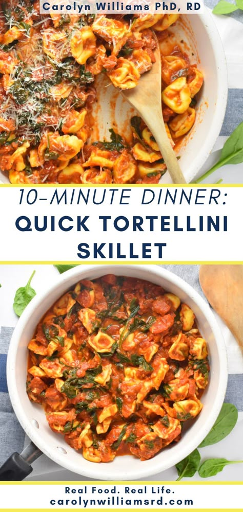 Marinara Tortellini Recipes, Tortellini Recipes With Marinara, Tortellini Recipes Skillet, Tortellini Recipes Stove Top, Easy Frozen Tortellini Recipes, Quick Tortellini Recipes, Refrigerated Tortellini Recipes, High Protein Tortellini Recipes, Rainbow Tortellini Recipes