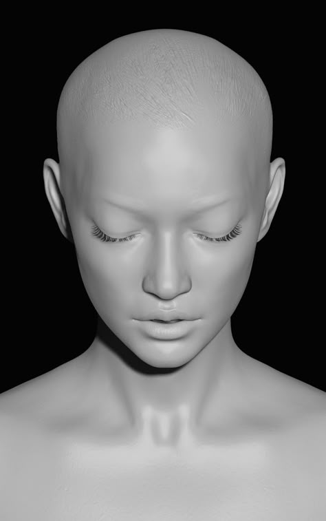 3d Karakter, Face Anatomy, Anatomy Sculpture, 얼굴 드로잉, Jane Doe, Digital Sculpture, 3d Modelle, Arte Sketchbook, Art Community