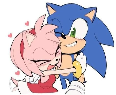 Amy X Sonic, Shadamy Comics, Amy Sonic, Sonic X Amy, Sonamy Comic, Sonic Amy, Shadow And Amy, Amy The Hedgehog, Hedgehog Movie