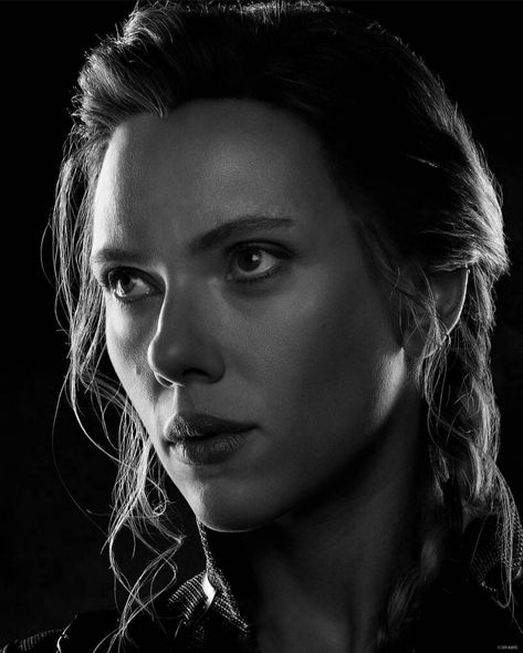 #blackwidow Marvel Reference Photos, Black Widow Scarlett Johansson Hair, Black Widow Black And White, Celebrity Portraits Black And White, Black Widow Portrait, Marvel Art Drawings, Наташа Romanoff, Black Widow Avengers, Black Widow Natasha