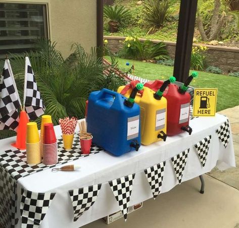 Car Birthday Party Ideas, Race Car Birthday Party Ideas, Auto Party, Monster Jam Birthday, Blaze Birthday, Hotwheels Birthday Party, Car Birthday Party, 2nd Birthday Party For Boys, Race Car Themes