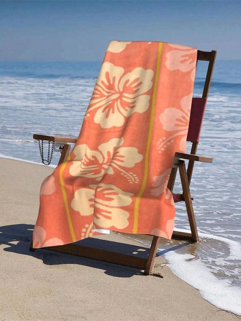 1 pieza Toalla de playa con patrón floral | Moda de Mujer | SHEIN México Beach Towel, Towels, Floral Pattern, Floral, Pattern