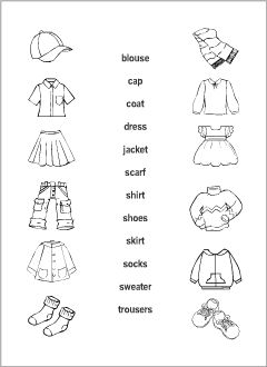 Clothes English Vocabulary, Vocabulary For Kids, Ingles Kids, Test For Kids, English Grammar For Kids, English Exercises, Spanish Teaching Resources, Learning English For Kids, English Grammar Worksheets