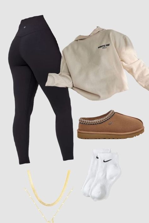 Outfits Leggins, Look Legging, Leggings Outfits, Casual Preppy Outfits, Trendy Outfits For Teens, Cute Lazy Outfits, Cute Lazy Day Outfits, Cute Preppy Outfits, Looks Street Style