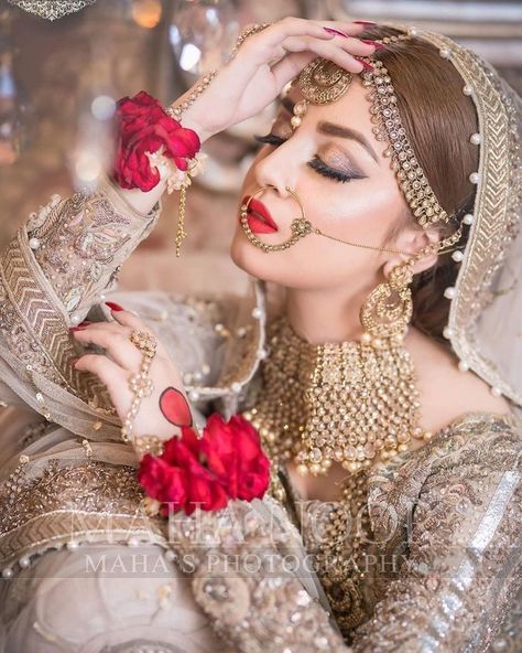 The Odd Onee on Instagram: “Beautiful Pakistani actress Alizeh Shah.. do you like her acting in ehd e waha ? . #pakistaniactresses #saniyashamshad #trolling…” Bridal Pic, Bridal Nose Ring, Pakistani Bridal Makeup, Red Bridal Dress, Pakistani Bridal Jewelry, Beautiful Bridal Dresses, Bridal Dresses Pakistan, Pakistani Wedding Outfits, Bridal Pictures