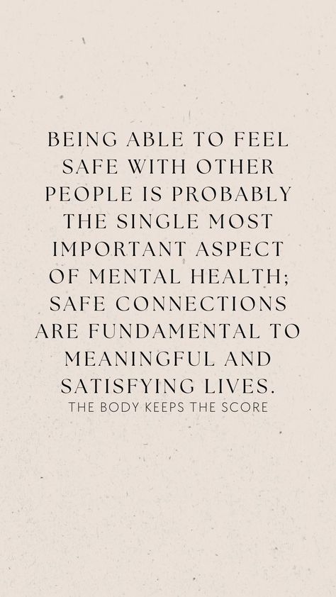 Quotes From The Body Keeps The Score, The Body Keeps The Score Quotes, The Score Quotes, The Body Keeps The Score, Health Heal, The Score, Marriage Counseling, Mental And Emotional Health, Healing Quotes